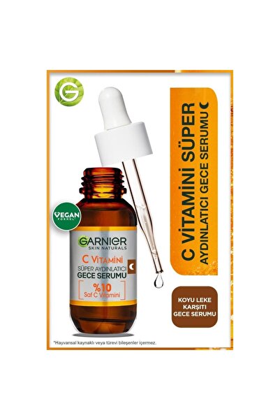 Garnier C Vitamini Süper Aydınlatıcı Gece Serumu 30 Ml