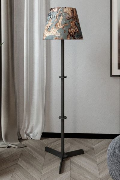 messer Novi̇ Tek Decorative Floor Lamp - Atlanti̇s