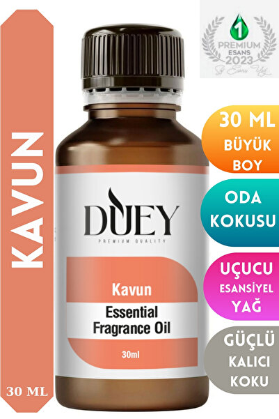 DUEY Kavun Uçucu Yağ 30ML Buhurdanlık Yağı Difüzör Esansı Oda Kokusu Esansı H...