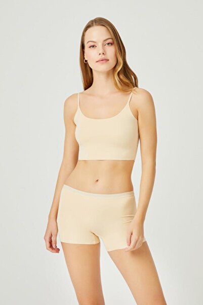 Cottonhill Basic Lazer Kesim Dikişsiz Kadın Boxer Külot 6'lı Paket-2