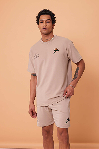 Weyeze Σορτς με Ζακάρ Κέντημα - AF-Y93049LNS