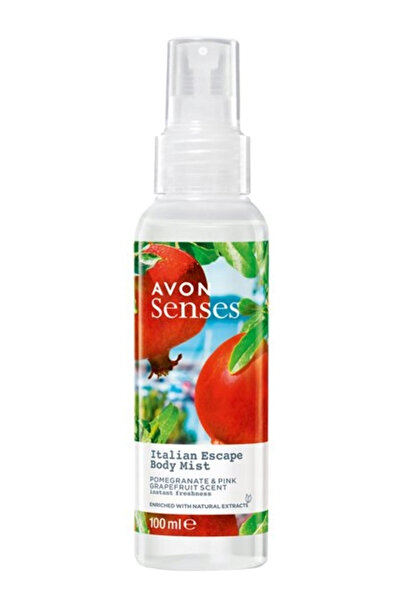 AVON Senses Italian Escape Nar ve Greyfurt Kokulu Vücut Spreyi 100 Ml.