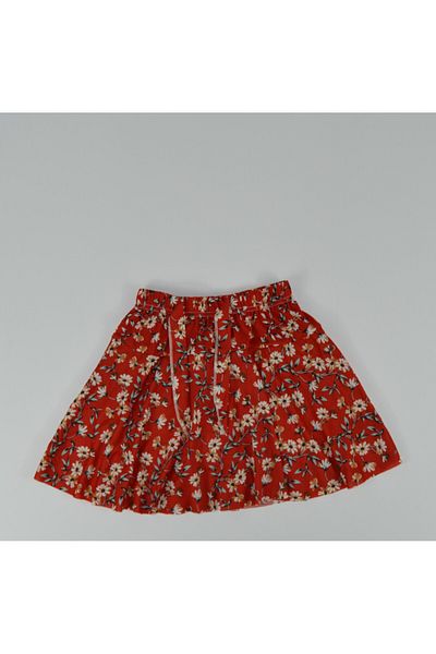 Kidiba Girl 4-15 Years Helen Shorts Skirt Patterned