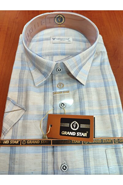 Grand Star DAYBOĞLU SHORT SLEEVE POCKET CLASSIC MEN'S SHIRT