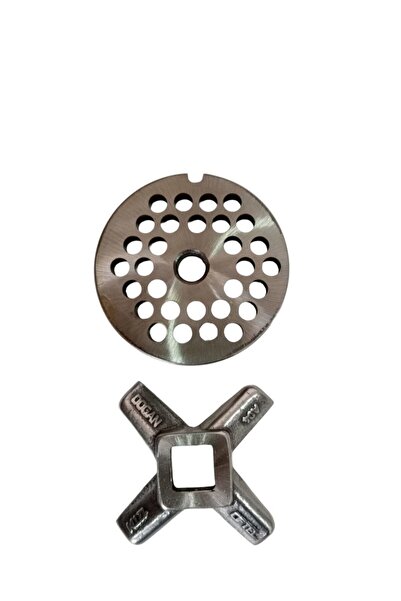 Russet 12 Lik Kıyma Makinesi Aynası Ve Bıçak Seti 4,5mm Bıçak