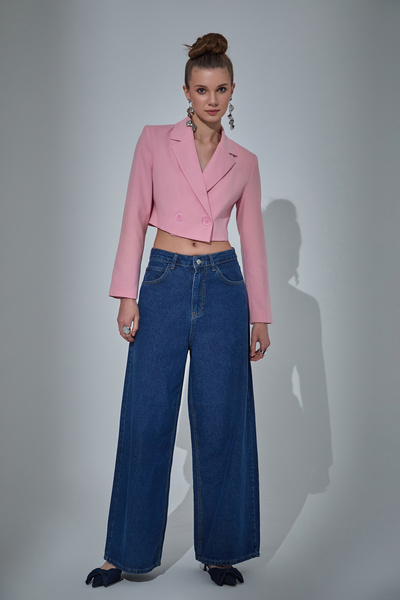 Quzu Blugi cu picior lat albastru