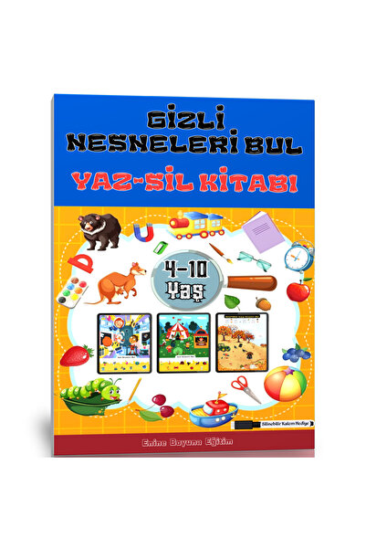 Enine Boyuna Eğitim البحث عن الكائنات المخفية كتاب YAZ-SIL