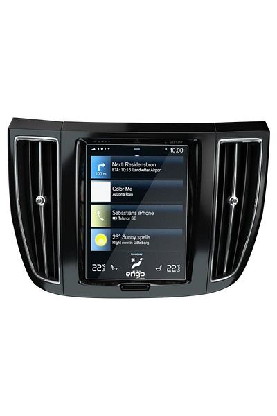 Engo Volvo C40 Screen Protector 8.7" Multimedia Navigation