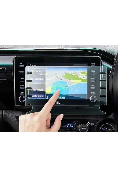 Engo Toyota Yaris 8 Inch Multimedia Screen Protector Navigation