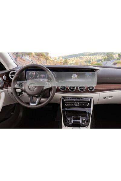 Engo مرسيدس E200 واقي شاشة غير لامع للوسائط المتعددة والعرض الرقمي