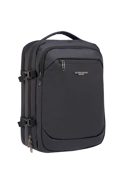 U.S. Polo Assn. ΒΑΣΗ. Polo Assn. 24488 τσάντα φορητού υπολογιστή έξυπνη τσάντα πλάτης με θύρα usb ΜΑΥΡΟ