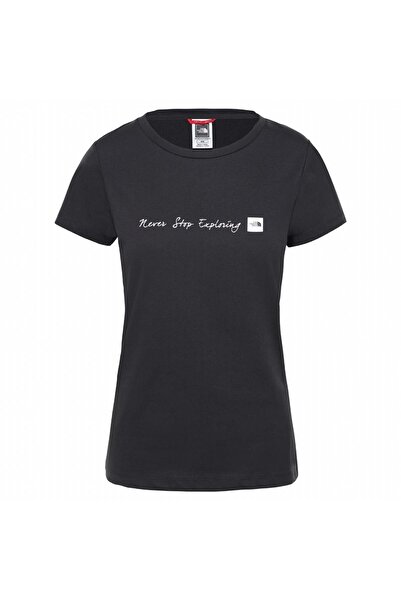 THE NORTH FACE S/s Never Stop Exploring Kadın Siyah T-shirt