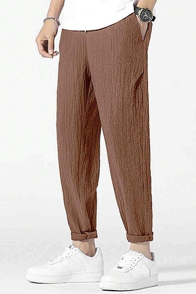 MODAGEN Men's Relaxed Cut Jogger Pants