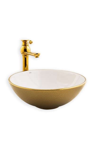 LENA E-5005a Tezgah Üstü Porselen Lavabo