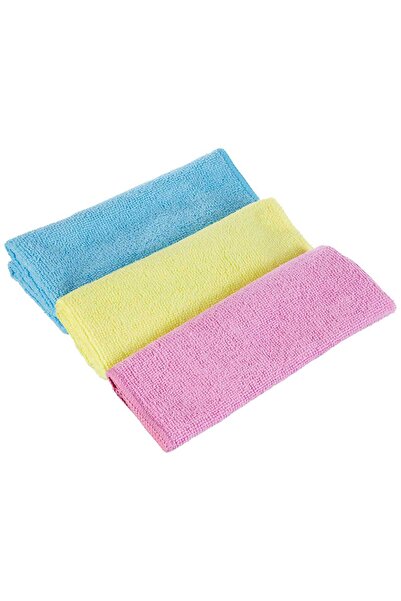 DNZ DEKOR (3 Adet) Mikrofiber Mutfak Bezi Mükemmel Su Emici Leke Tutmaz 40*40