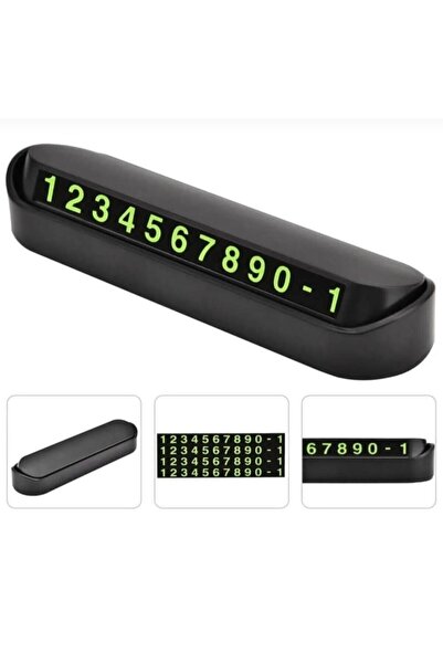 SİSA SENİSTESENAL Araç Park Numaratörü Fosforlu Parkmatik Kapaklı Gizlenebili...