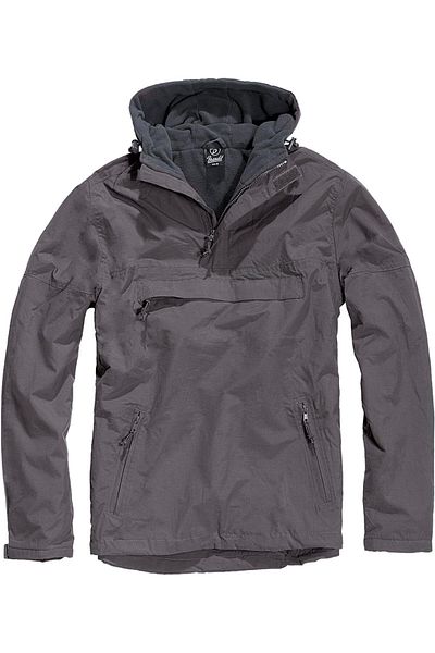 Brandit Herren Fleece-Windbreaker zum Überziehen