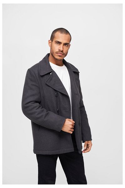 Brandit Herren Pea Coat