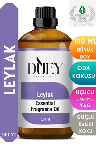 DUEY Leylak Uçucu Yağ 100ML Buhurdanlık Yağı Difüzör Esansı Oda Kokusu Esansı...