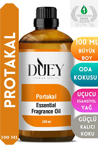 DUEY Portakal Uçucu Yağ 100ML Buhurdanlık Yağı Difüzör Esansı Oda Kokusu Esan...
