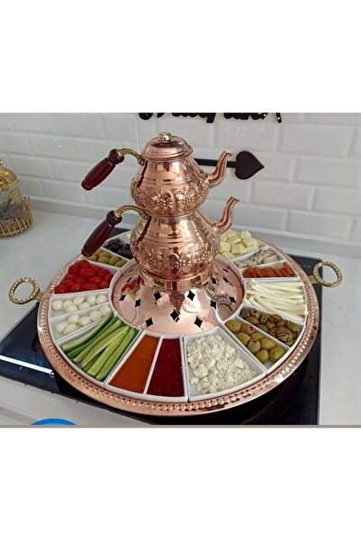 DUKKANI ISTANBUL Bakır Çaydanlıklı Kahvaltılık