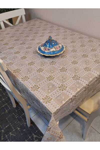 Başak Ev Tekstili Patterned Imported PVC Tarp - Wipeable Table Cloth
