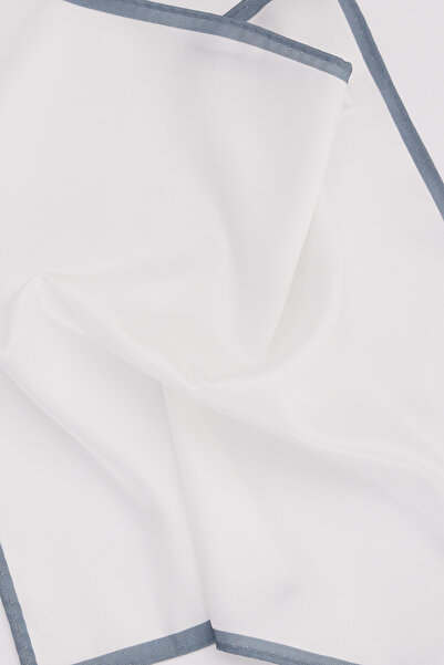 ALTINYILDIZ CLASSICS Чоловіча біло-сіра хустка з візерунком