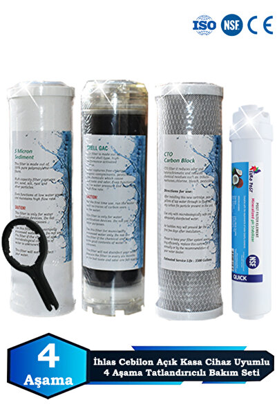 Sumarkt İhlas Cebilon Açık Kasa Su Arıtma Cihazı Uyumlu 4 Aşama Tatlandırıcıl...