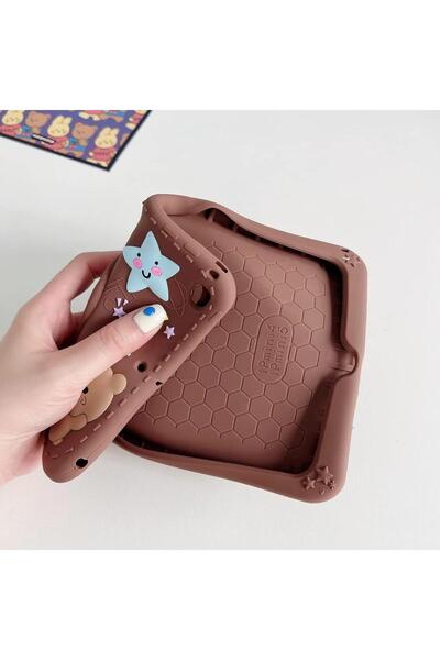 UnDePlus Apple iPad Mini 7 (A17 Pro) Mini 6 Uyumlu Kılıf Cute Dolls Çocuk Karekter Kılıfı 2021-2025