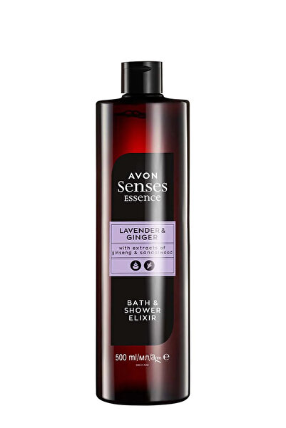 AVON Senses Essence Lavanta Ve Zencefil Kokulu Banyo Duş Jeli 500 Ml.