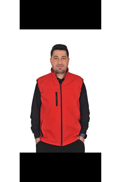 Ceylin SOFTSHELL YELEK  FERMUARLI CEPLİ