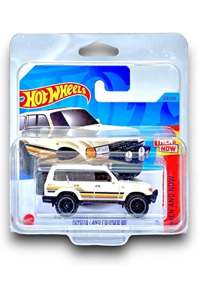 HOT WHEELS سيارة تويوتا لاندكروزر 80 3/10 204/250 طراز تويوتا لاندكروزر 80 3/...