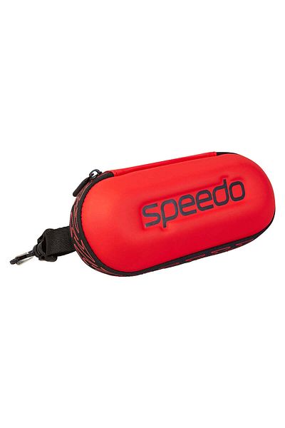 SPEEDO Red Glasses Container