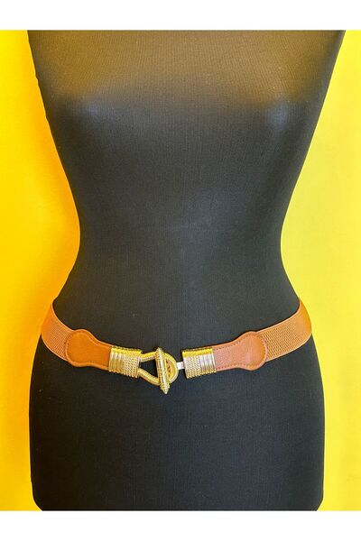 Gönülden Tasarım Ремінь з гумовим кінцем для жінок 70х3 см