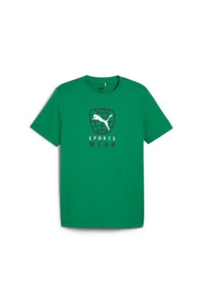 T shirt puma verde best sale