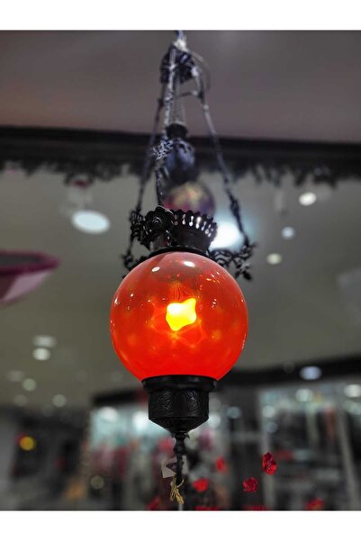 esdekor Zanaat Cam Metal Avize Sarkıtmalı Koleksiyon Değerli Toplam Ölçü 110x...