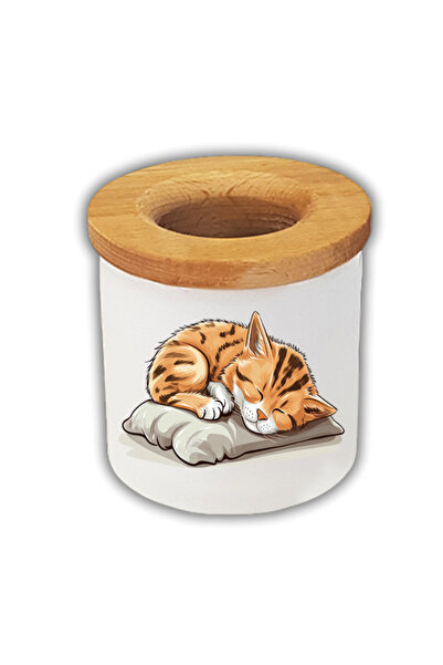 lili hediyelik Θήκη για στυλό με στάμπα Sleeping Cat