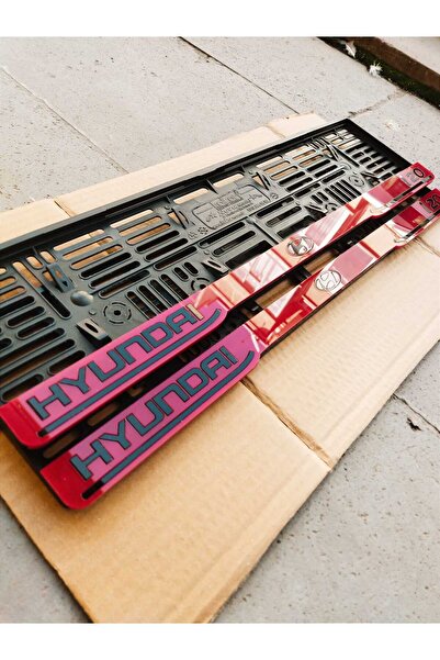 Aksaray Tasarım Atölyesi Plakalık Lazer Kesim Pleksi ( 2 Adet ) HYUNDAI KİŞİY...