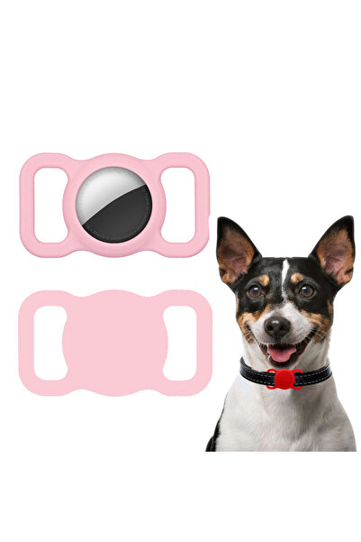 Dexmon Airtag Compatible Silicone Case Cat Dog Collar Attachable Closed Does ...