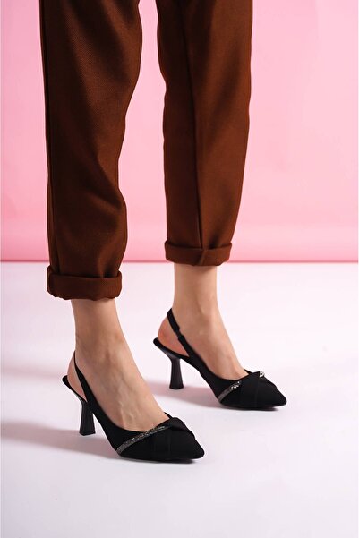 ayakkabıhavuzu Pantofi de damă Black Stone cu toc mediu