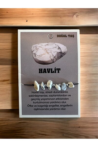 bidolusarf Doğal Taş Bileklik Çakra