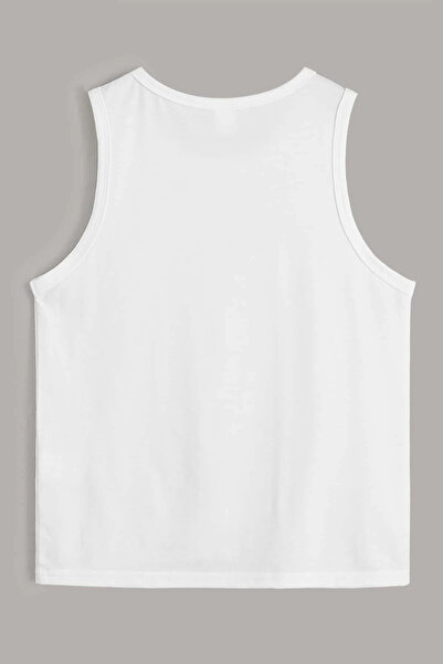 MADALİNA Boy's 100% Cotton Ribbed 2-Piece Tank Top