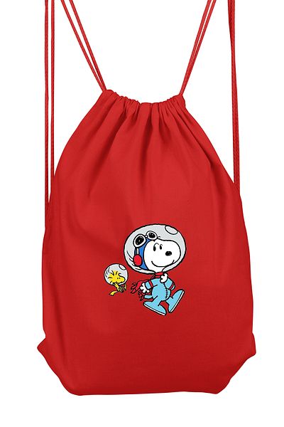 herotasarım Αθλητικό σακίδιο πλάτης Snoopy Astronaut - bll4514