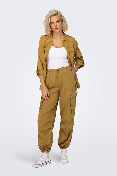 ONLY Onlpamala Cotton Relaxed Fit Cargo Pants PANTS15308795