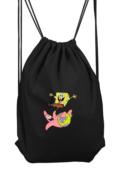 herotasarım Αθλητικό σακίδιο πλάτης Bob Sponge - BLL4776