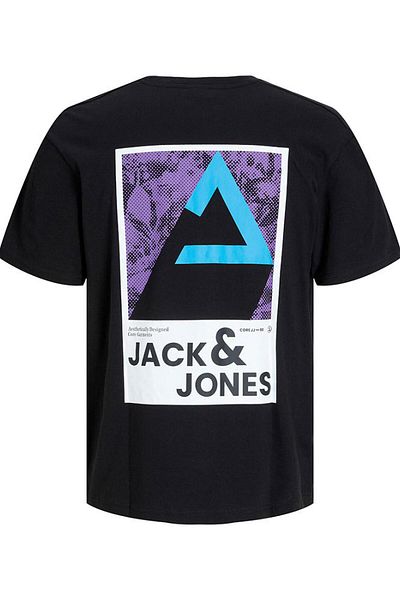 Jack & Jones 12256682   Ανδρικό πολύχρωμο μπλουζάκι με λαιμόκοψη Jcojj