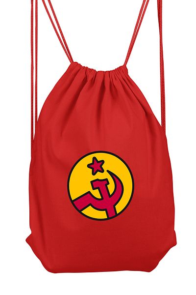 herotasarım Sickle Hammer Patterned Sports Backpack - BLL4534
