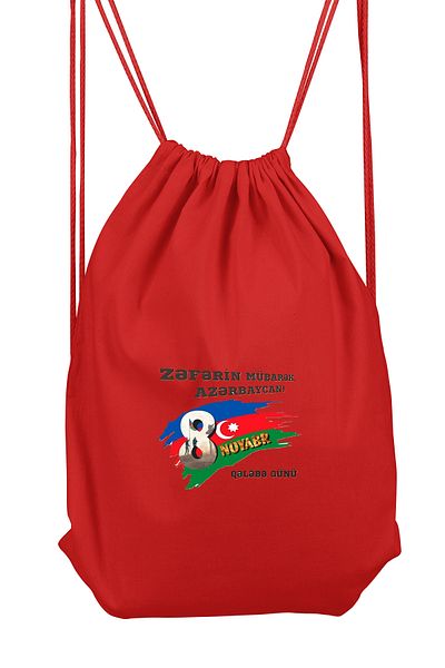 herotasarım Victory Day Azerbaijan Sports Backpack - Bll4593