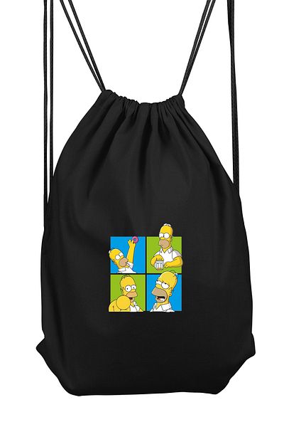 herotasarım Αθλητικό σακίδιο πλάτης Simpson - Μοντέλο Bll4556