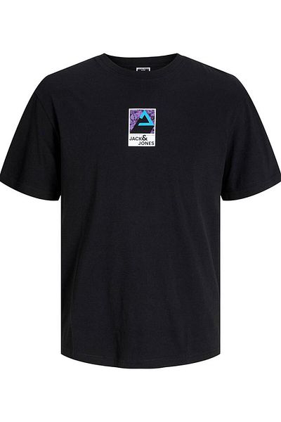 Jack & Jones 12256682   Ανδρικό πολύχρωμο μπλουζάκι με λαιμόκοψη Jcojj